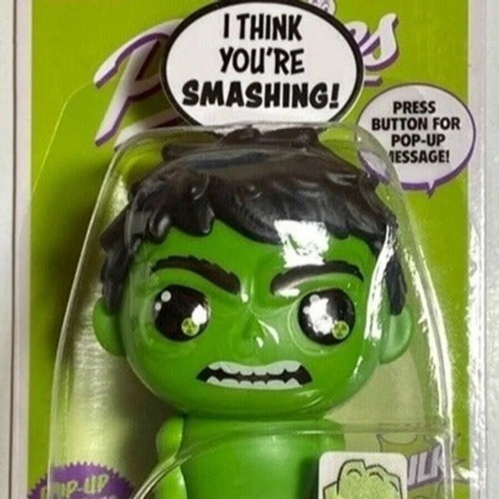 Funko Pop! Popsies Hulk Marvel Press Button Pop-Up Message! NIP 2022